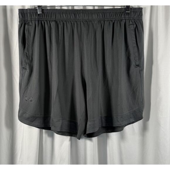 Under Armour Loose Coupe Shorts Gray Workout Athletic XXL 88-55 - Picture 10 of 14